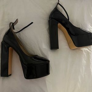 Black Platform Heels